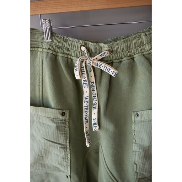 Free People We The Free Jet Set Knit Pull-On Pants Medium NEW - Picture 4 of 6